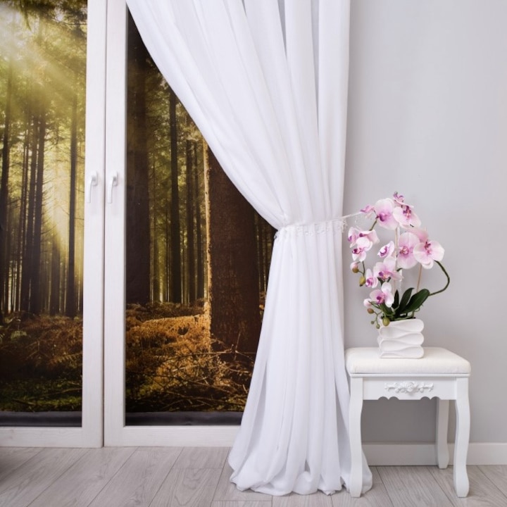 Perdea Alhambra, gata de montare, cu banda de plumb, 400x250cm