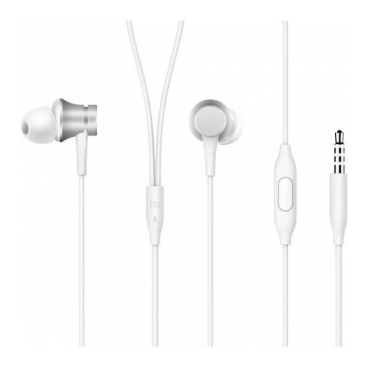 Casti Audio cu fir Handsfree Jack 3.5mm Xiaomi Microfon pe fir Alb ZBW4355TY Blister Premium