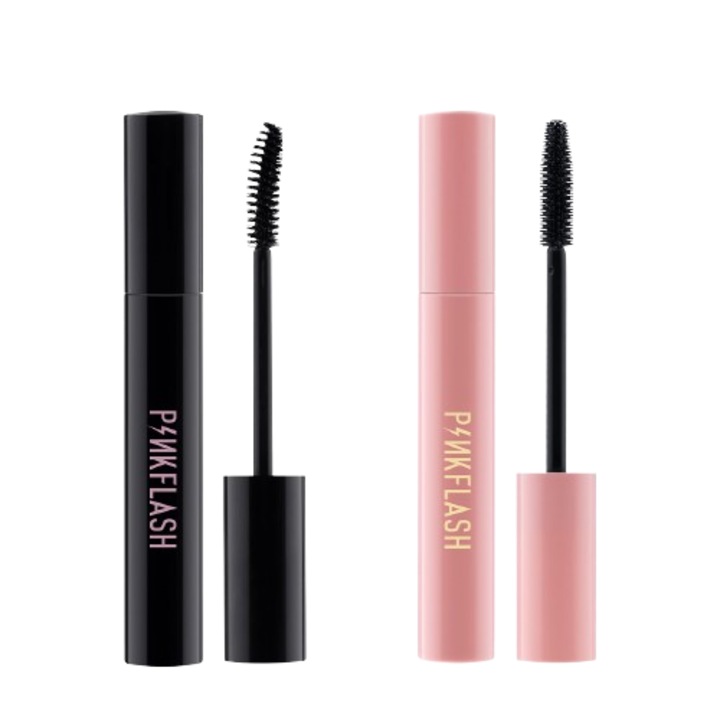 Mascara Serene Sense® Zi si noapte, rezistent la apa si fara pete, Negru si roz, 2pcs, 7 ml