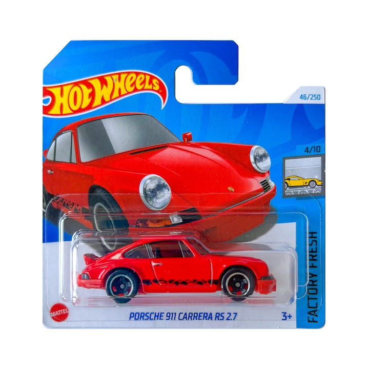 ΠΠ΅ΡΠ°Π»Π½Π° ΠΊΠΎΠ»Π° Hot Wheels, Porsche 911 Carrera RS 2.7, 1:64, Π§Π΅ΡΠ²Π΅Π½