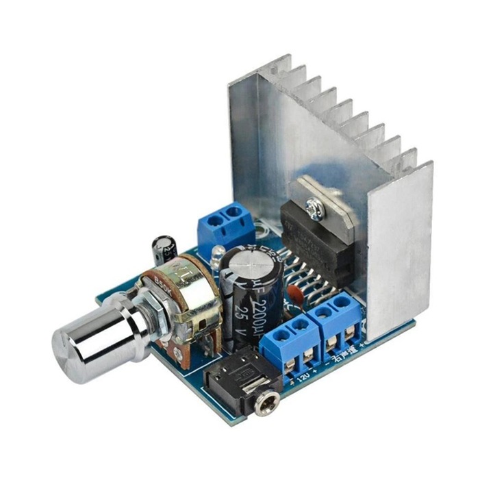 Amplificator audio stereo 2x15W, TDA7297