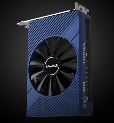 新品未開封SPARKLE Intel Arc A380 ELF SA380E6G Placa video Sparkle Intel ARC A380 ELF, 6GB GDDR6, 96-bit