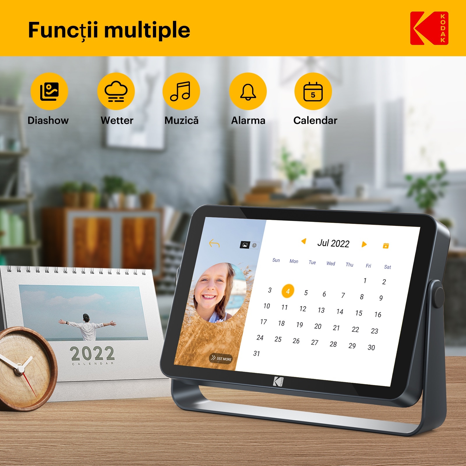 Rama foto digitala KODAK RWF-109 10.1 inch Smart WiFi 1920x1200