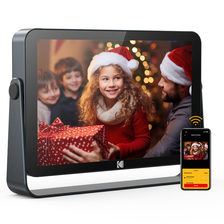 Rama foto digitala KODAK RWF-109 10.1 inch Smart WiFi 1920x1200 IPS Digital Photo Frame