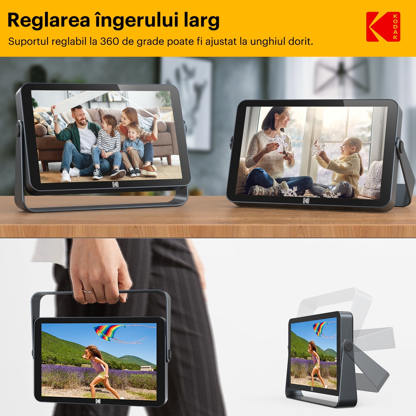 Rama foto digitala KODAK RWF-109 10.1 inch Smart WiFi 1920x1200