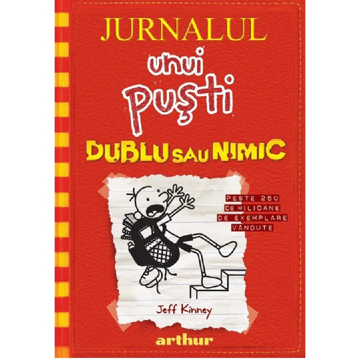 Jurnalul unui pusti 11. Dublu sau nimic, Jeff Kinney