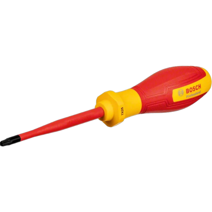 Szigetelt csavarhúzó VDE 1000V BOSCH Professional, torx profil, TX25 x 100 mm