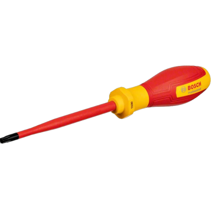 Szigetelt csavarhúzó VDE 1000V BOSCH Professional, torx profil, TX30 x 125 mm