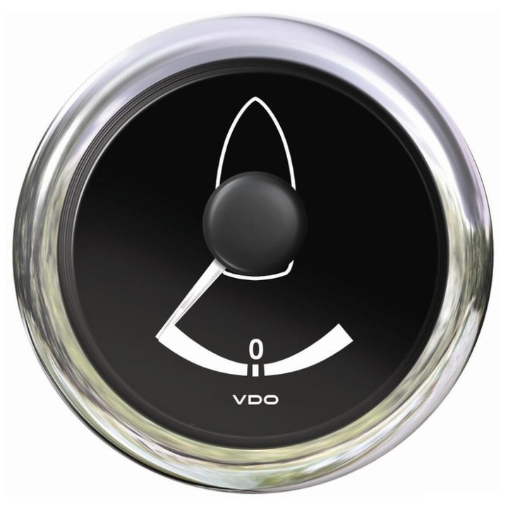Indicator unghi carma VDO negru, VDO Marine