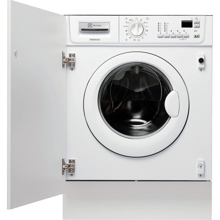 Masina de spalat rufe cu uscator incorporabila Electrolux EWX147410W, 1400RPM, Spalare 7 kg, Uscare 4 kg, Display LCD, Alb
