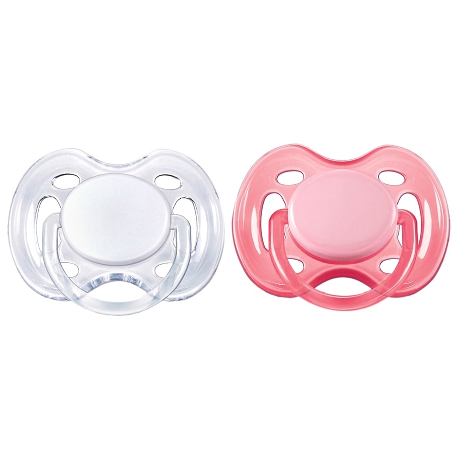 Suzete Philips-AVENT SCF178/23, 0-6 luni, Roz/Alb