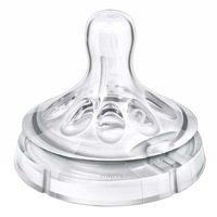 Tetina pentru hranire naturala Philips-AVENT SCF652/27, flux lent, 1 luna+