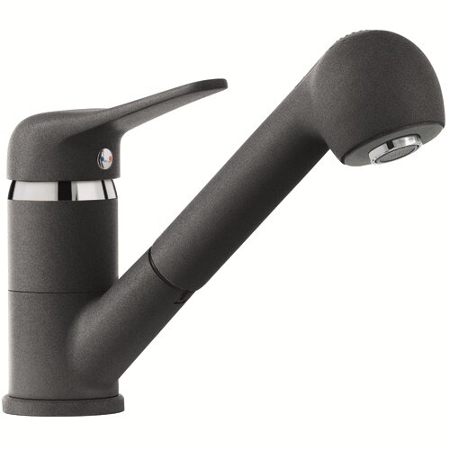 Baterie monocomanda dus Franke GRANITO, Rotatie tija 110 grade, Grafit