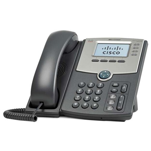 Telefon IP Cisco SPA514G, 4 linii, Display, PoE and Gigabit PC Port