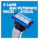 Aparat de ras Gillette Mach3 Turbo + 1 rezerva