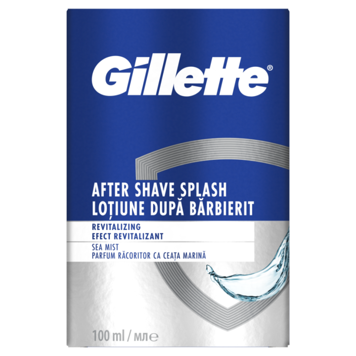 Lotiune dupa ras Gillette Series Revitalizing Sea Mist, 100 ml