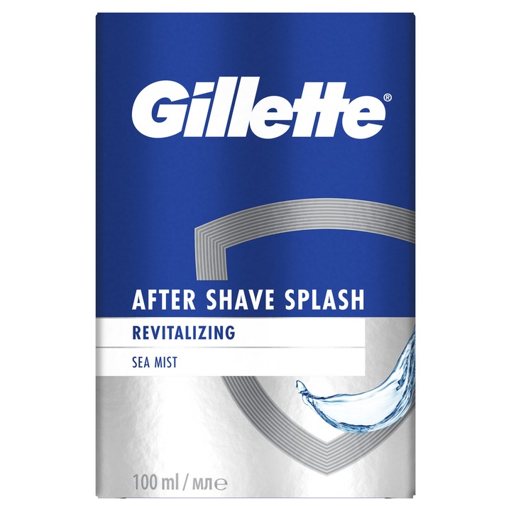 Lotiune dupa ras Gillette Series Revitalizing Sea Mist, 100 ml