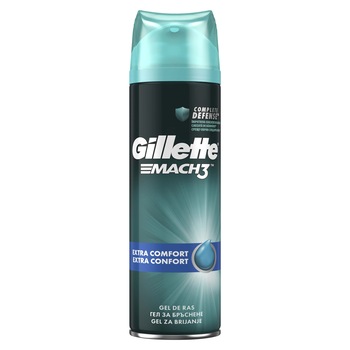 Gel de ras Gillette Mach3 Irritation Defense, 200 ml Gel de ras Gillette Mach3 Irritation Defense, 200 ml