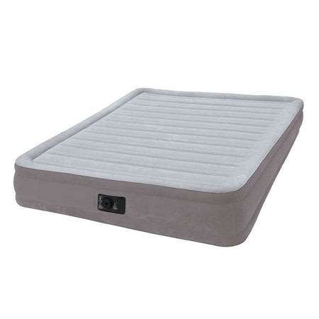 Надуваем матрак с помпа Intex:full comfort-plush mid rise airbed kit