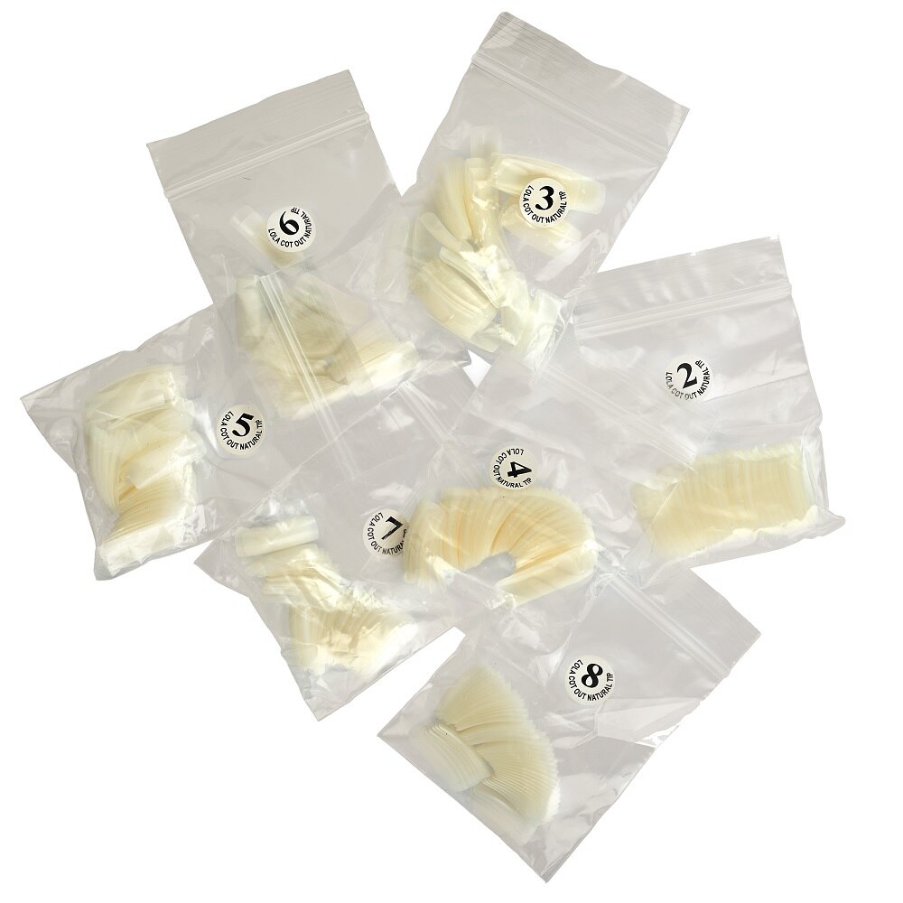 Unghii false natural, Nail Tips, 500 bucati