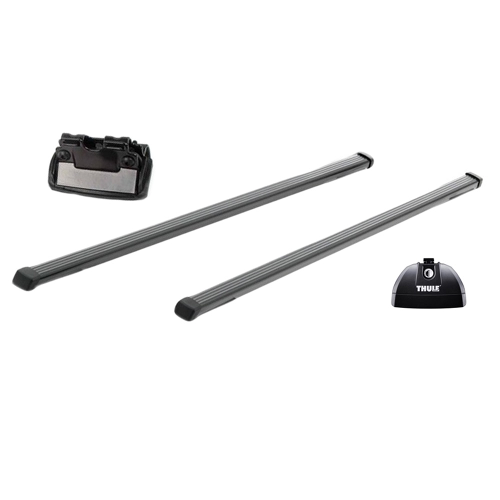 Kit bare transversale THULE 1200 mm, pachet de 2 buc. pentru AUDI A6 Avant, Combi 05-10, 11->,suport talpa portbagaj si kit de prindere integrate
