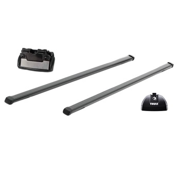 Kit bare transversale THULE 1200 mm, pachet de 2 buc. pentru AUDI A6 Avant, Combi 05-10, 11->,suport talpa portbagaj si kit de prindere integrate Kit bare transversale THULE 1200 mm, pachet de 2 buc. pentru AUDI A6 Avant, Combi 05-10, 11->,suport talpa portbagaj si kit de prindere integrate