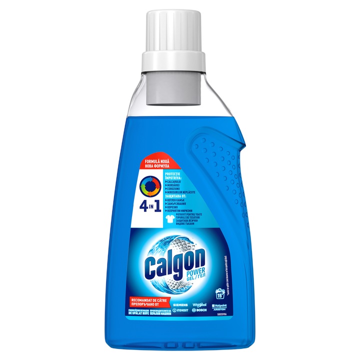 Гел против котлен камък Calgon 4in1, 750 мл