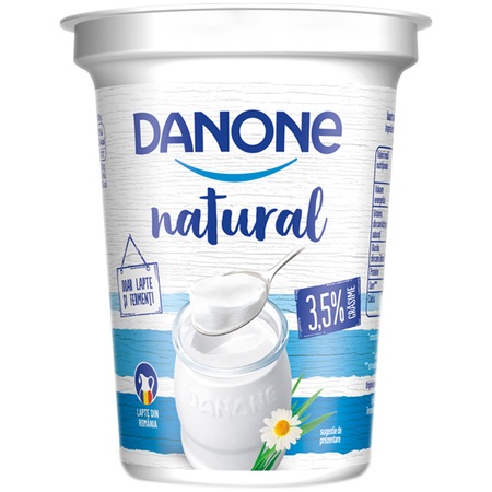 Iaurt Natural 3 5 Grasime 390g Danone Emag Ro