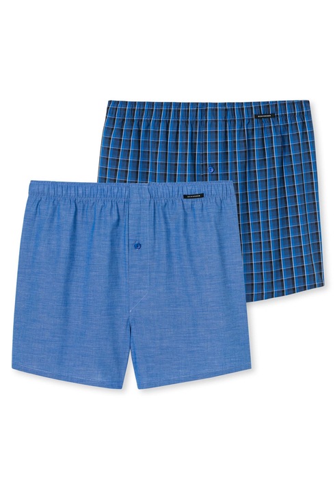 Schiesser, Set de boxeri - 2 perechi, Albastru