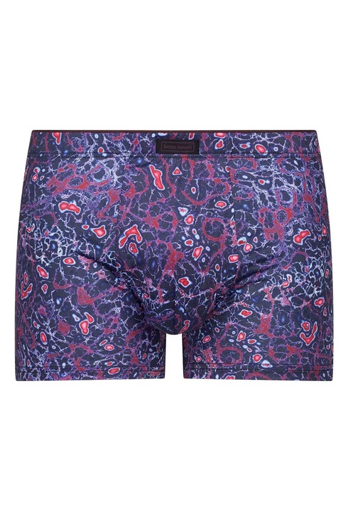 Bruno Banani, Boxeri cu model, Rosu/Negru/Albastru, M
