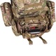 Военна раница HQ, Trizand, 45L, 50 x 50 x 16 cm, материал Oxford Fabric 900D, плюс чанта за кръст 3.5, система Molle, 3 подвижни чанти