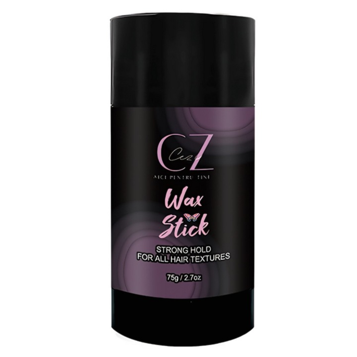 Ceara de par, stick negru, pentru coafarea parului si pentru controlul buclelor, 75g, Cezi