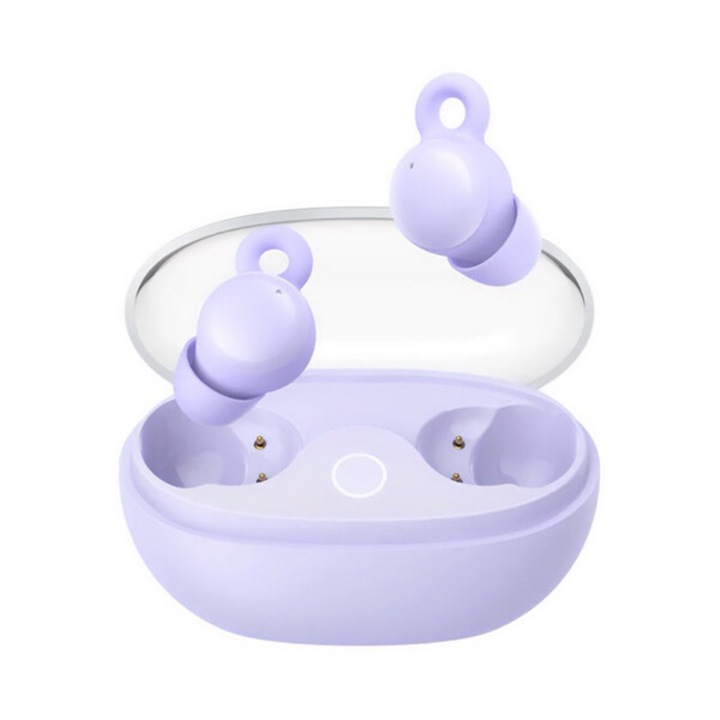 Joyroom bluetooth fülhallgató sztereo, v5.3, tws, mikrofon, zajszűrő + töltőtok, lila