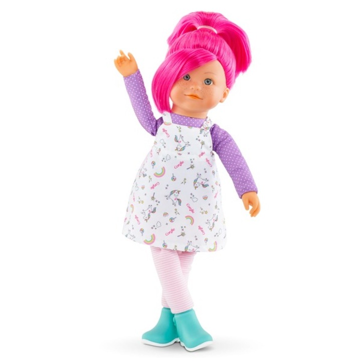 Corolle Rainbow Doll Nephelie hajas baba 40 cm-es