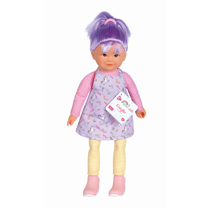 Corolle Rainbow Doll Iris hajas baba 38 cm-es