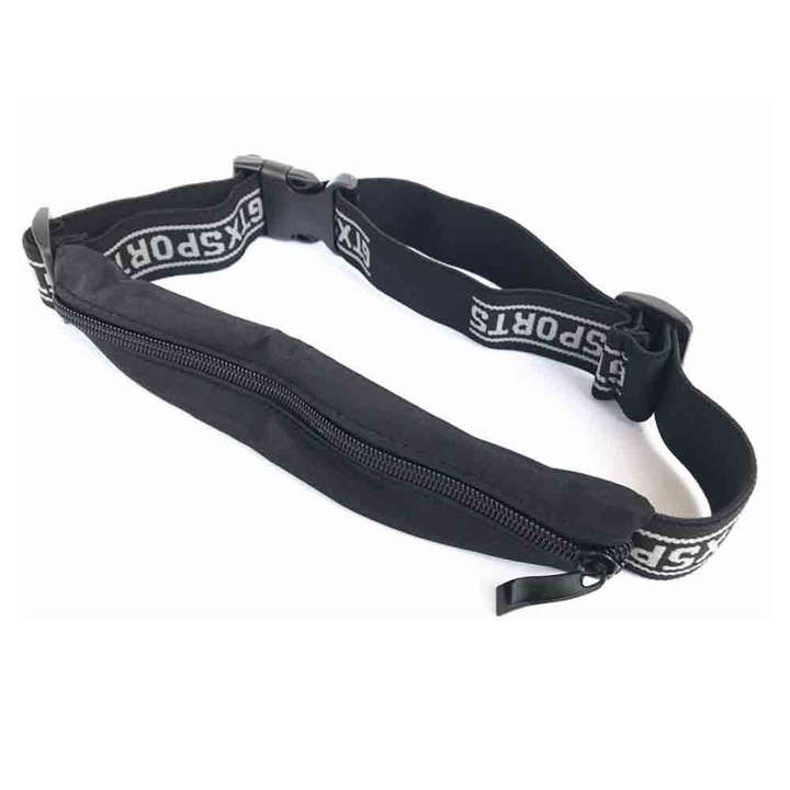 Sportos övtáska, vízálló, fényvisszaverő, futáshoz, 30x10cm