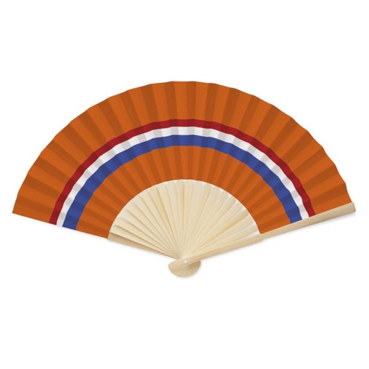 Zburand cu drapelul national al Tarilor de Jos rosu - alb - albastru