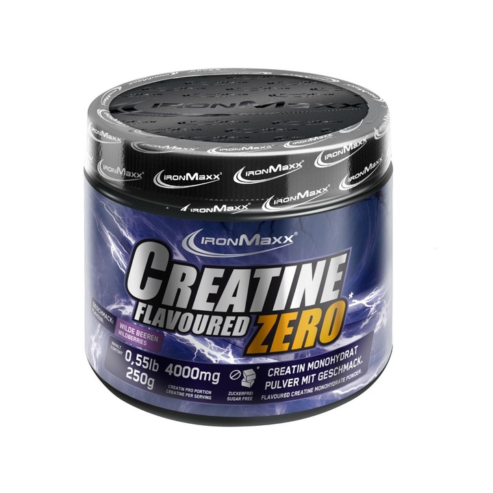 Creatine Flavoured ZERO (250g) Erdei gyümölcs - IronMaxx