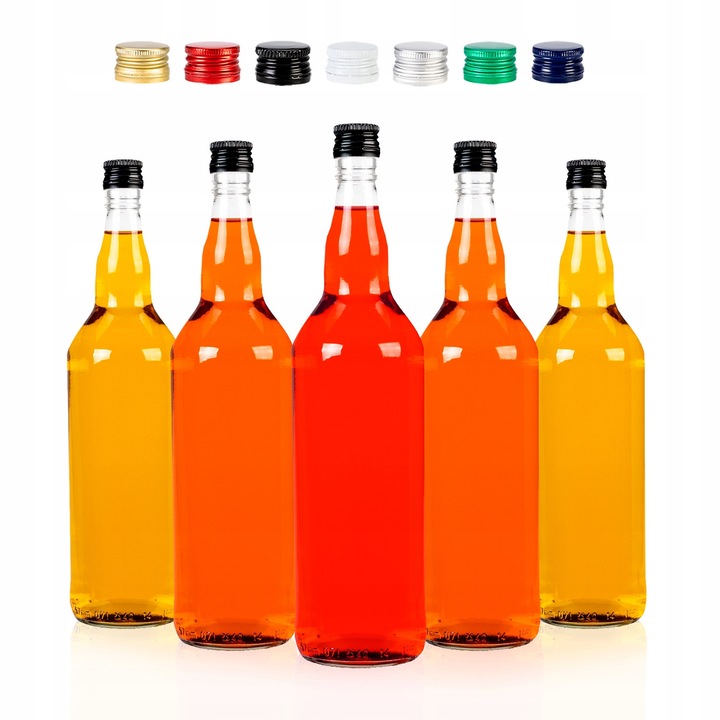 Set Sticla Monopol 700 ml, Superbutelki, Sticla, 700 ml, Productie De Inalta Calitate, Usor De Curatat, Durabil, 28 x 7.5 cm, Capac Etans, Multicolor