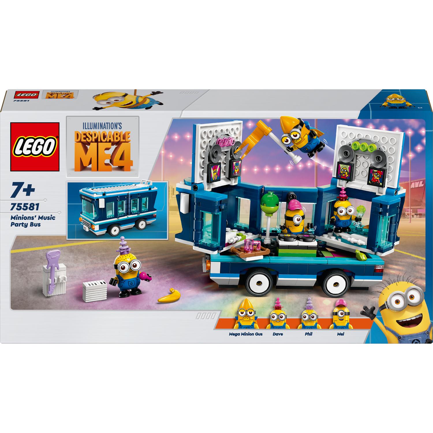 LEGO® Minions - Despicable Me - Autobuzul de petrecere al