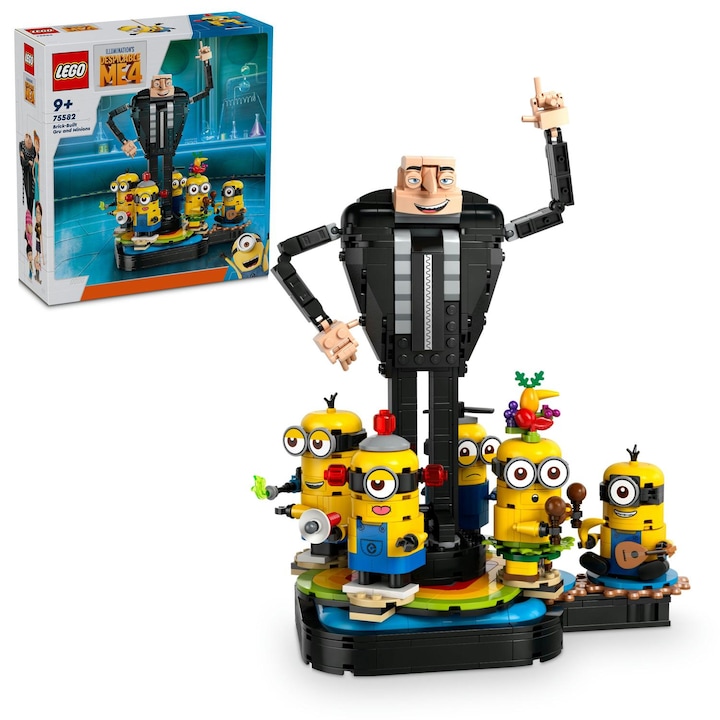 LEGO® Minions - Despicable Me - Gru and the brick minions 75582, 839 части