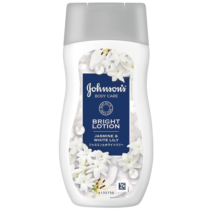 Lotiune de corp Johnsons Premium, parfum de iasomie si crin alb 200 ml