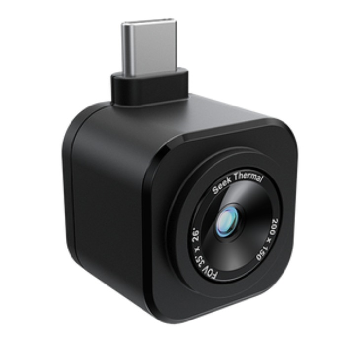 Термовизионна камера Seek Thermal CW-ABAX Черна 200 x 150 пиксела