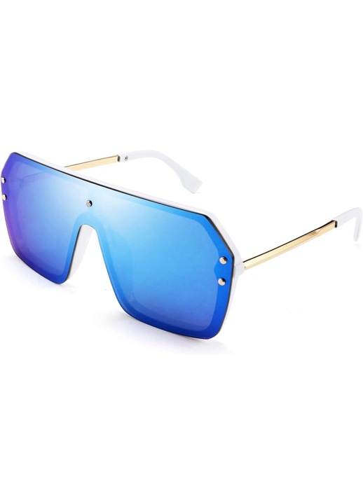 Слънчеви очила без рамка, ретро, унисекс, 64х58мм