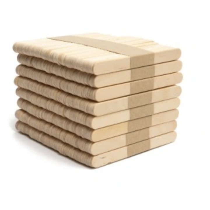 Комплект 50 пръчици за папагали, дърво, Featherland Paradise, 7x0,9 см