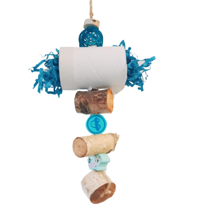 Sub un nor Jucarie pentru papagali de talie medie, de inalta calitate, sigura si durabila, distractie si stimulare, mare experienat, abilitati cognitive