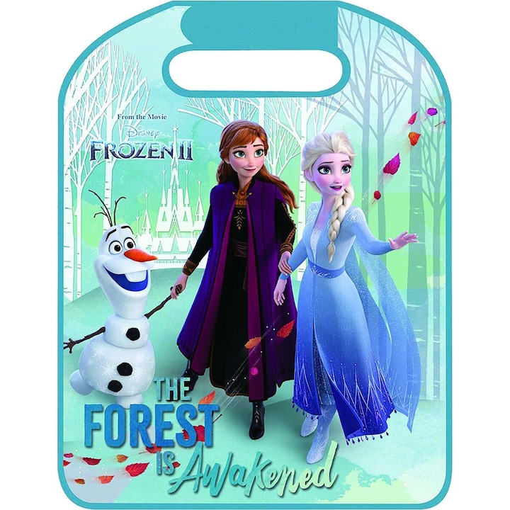 Калъф за стол Frozen CZ10271, PVC, велкро закопчаване, син, 45x56 см