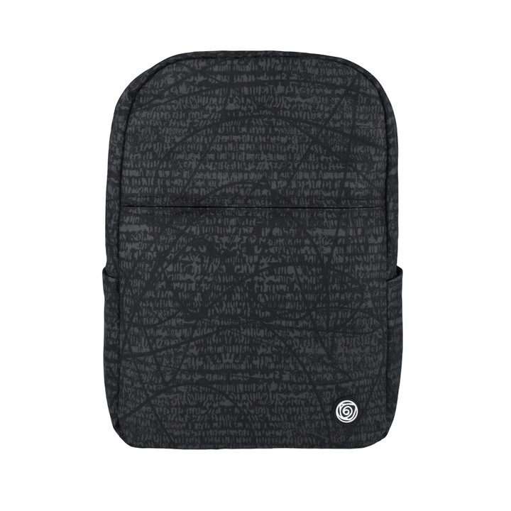 Ghiozdan Kaos One Deep Black 43x30x13 Cm