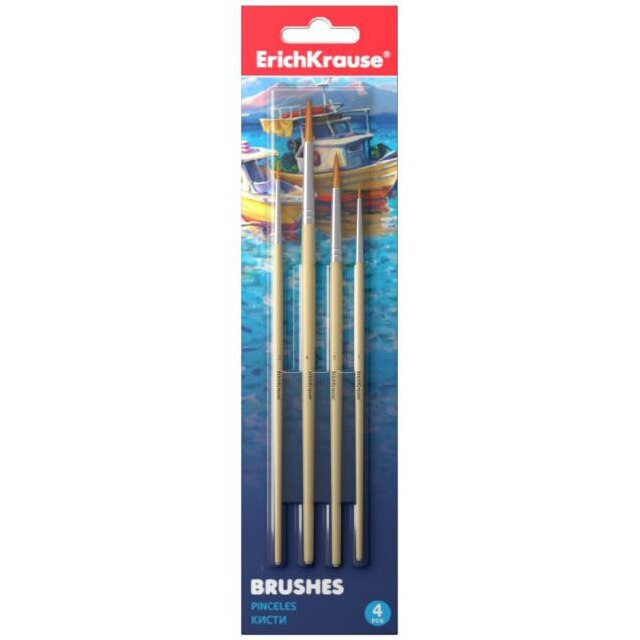 Pensula Ek Varf Ascutit 4 Buc/Set