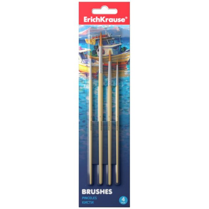 Pensula Ek Varf Ascutit 4 Buc/Set